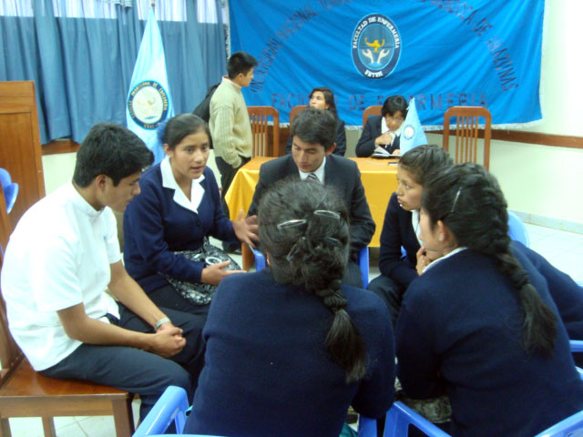Alumnos de Enfermería Universidad Nacional de Cajamarca
