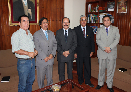 Reunión de Rectores en Universidad de Loja-Ecuador