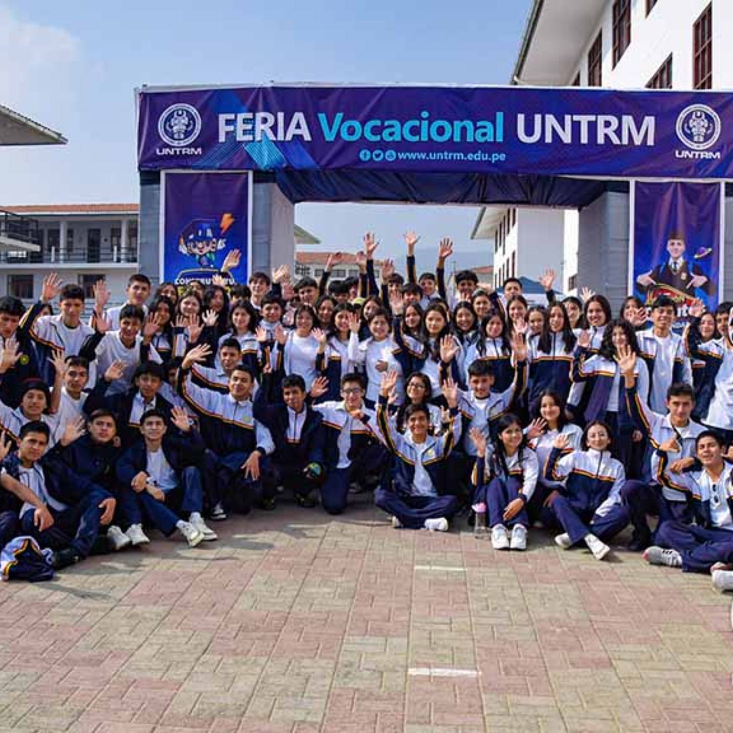 Feria Vocacional de la UNTRM reunió a más de 700 estudiantes en busca de su futuro académico de excelencia 