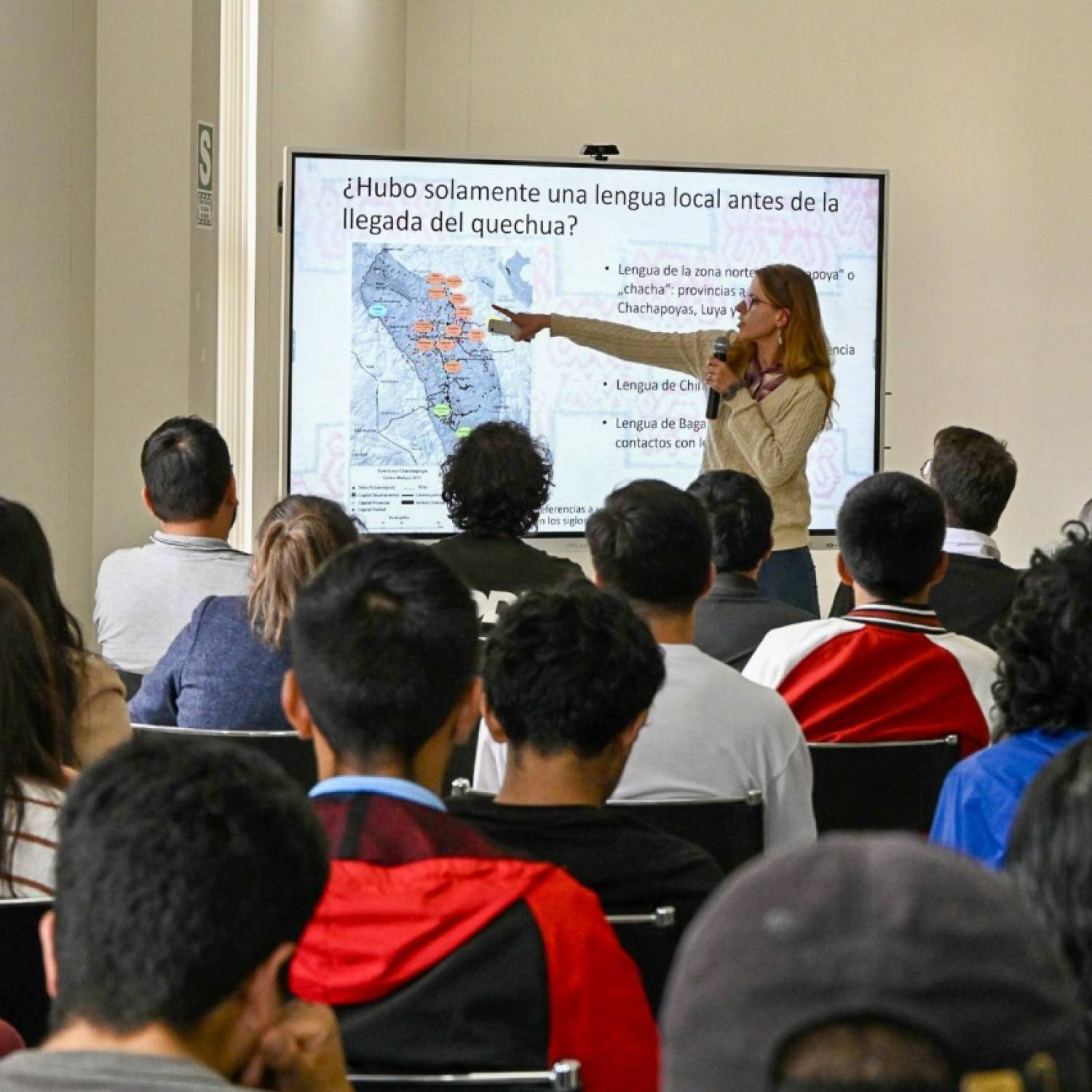 UNTRM desarrolló conferencia magistral con destacados investigadores de la cultura Chachapoya