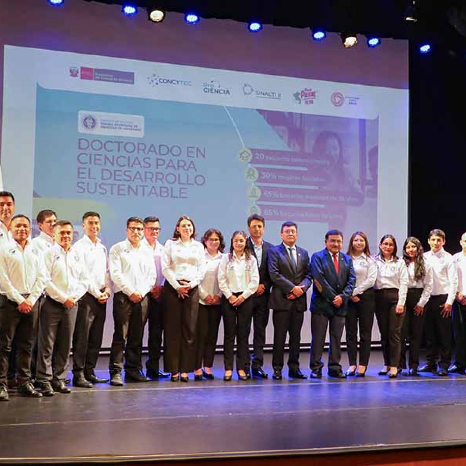 Ceremonia de reconocimiento a becarios de la segunda ventanilla de los Programas de Doctorado en Alianzas Interinstitucionales del Concytec