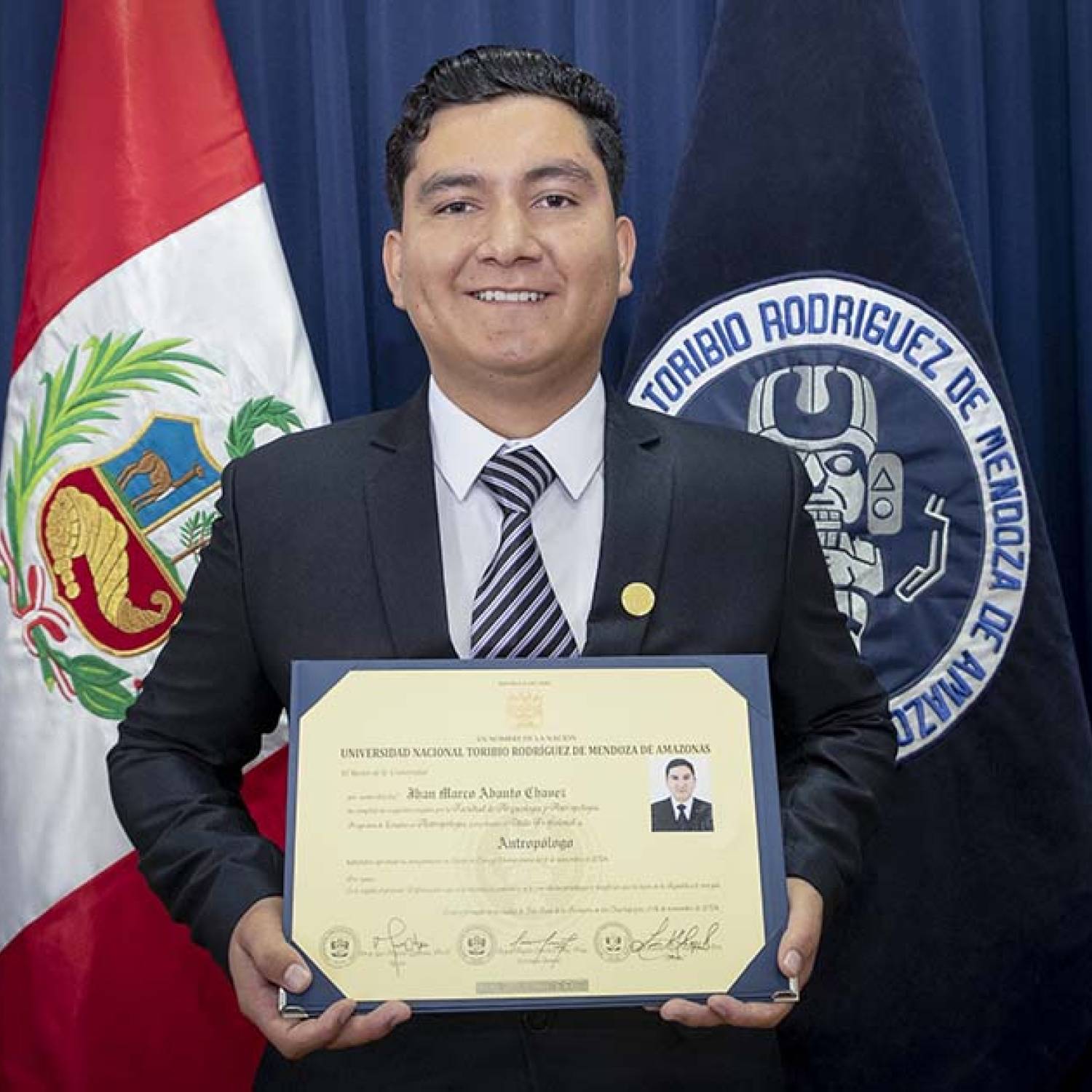 UNTRM celebra titulación de su primer antropólogo