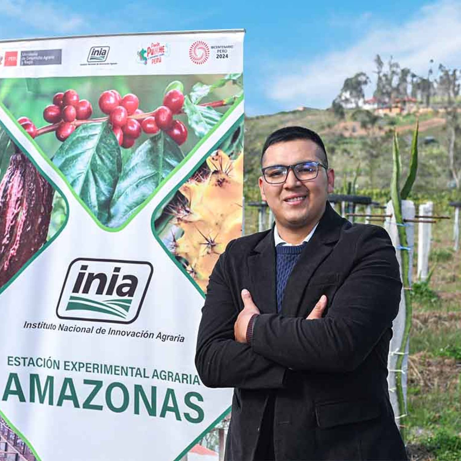 Ingeniero zootecnista egresado de la UNTRM es designado como nuevo director de la Estación Experimental Agraria Amazonas del INIA 